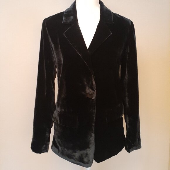 Chelsea 28 Velvet Blazer NWT - Picture 5 of 16